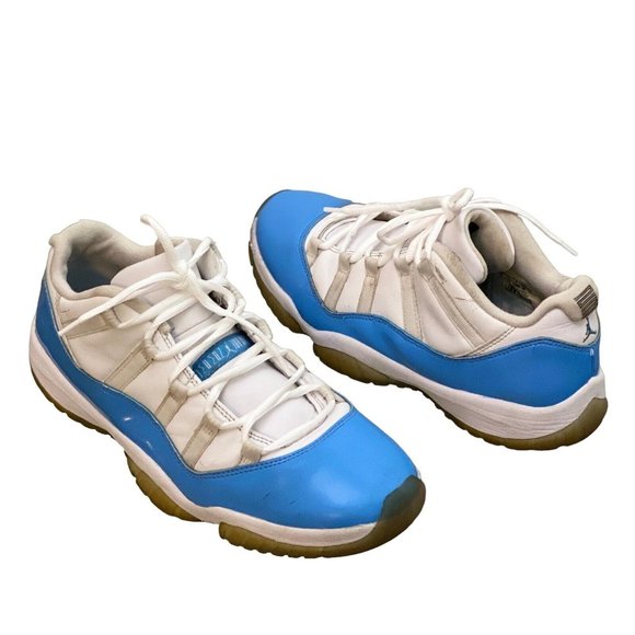 Jordan Other - Nike Air Jordan 11 Retro Low UNC Men's Sz 10 528895-106 Athletic Shoes